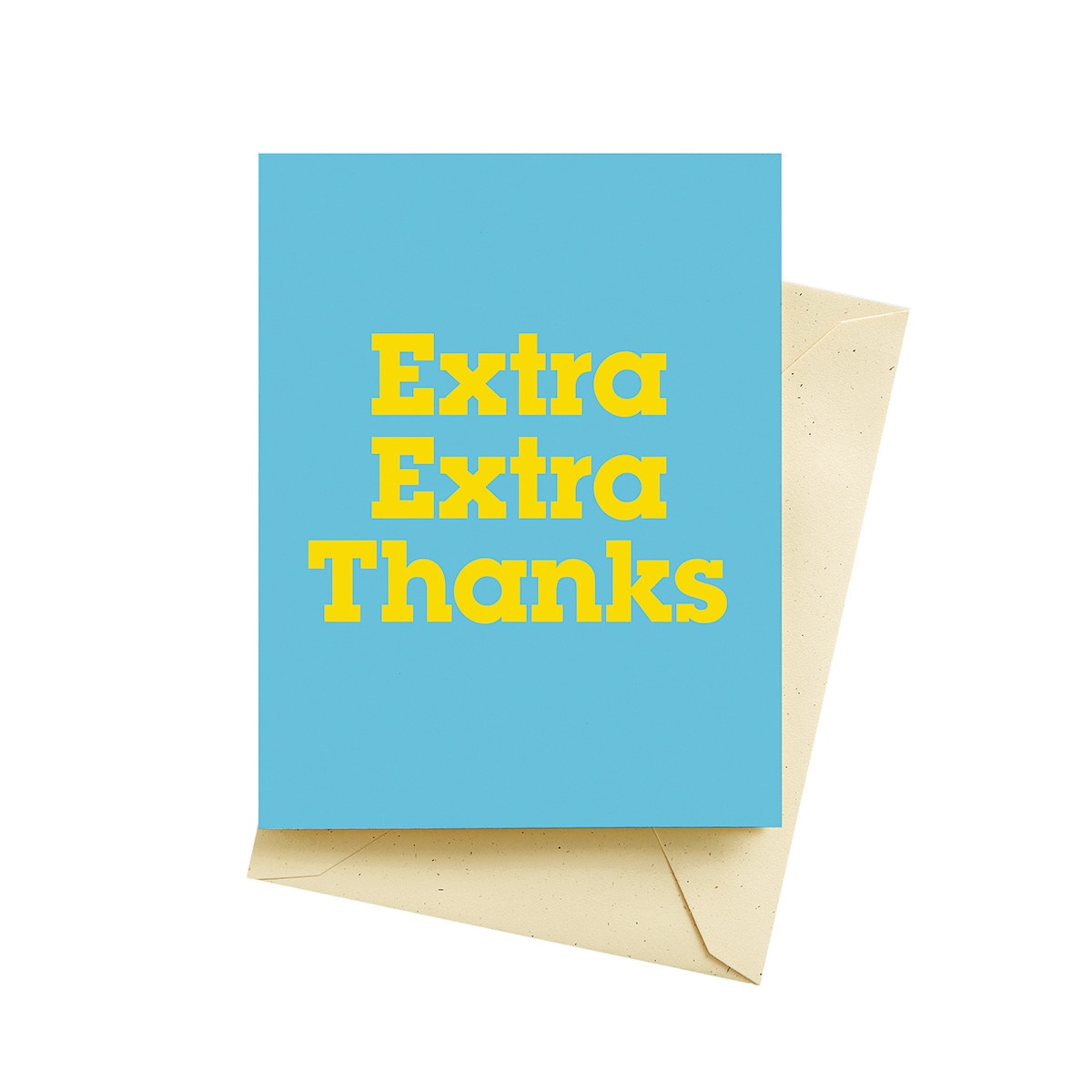 Extreme Thanks Extra Thank You Card