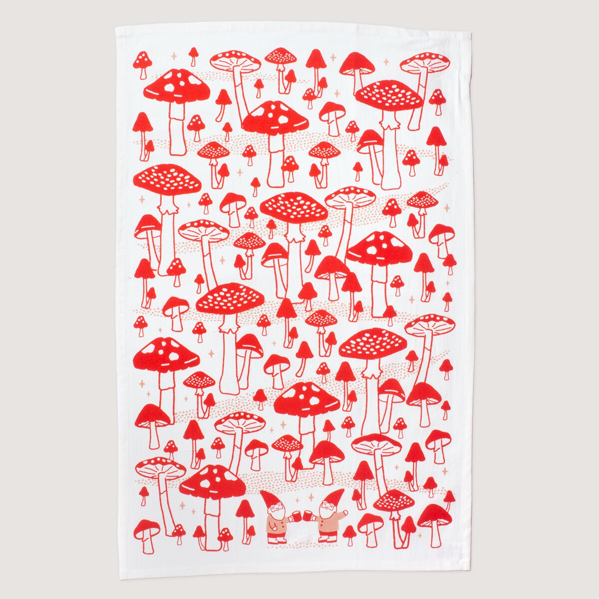 Seltzer Goods Gnome Mushroom Tea Towel - Thumbnail 2