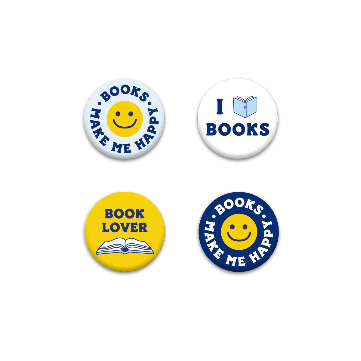Seltzer Goods Happy Books Magnet - Thumbnail 2